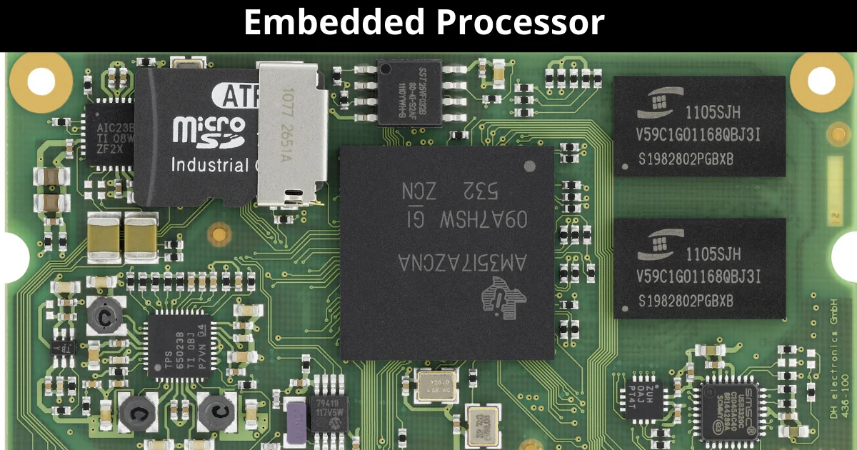 All about Embedded Processors and their Types